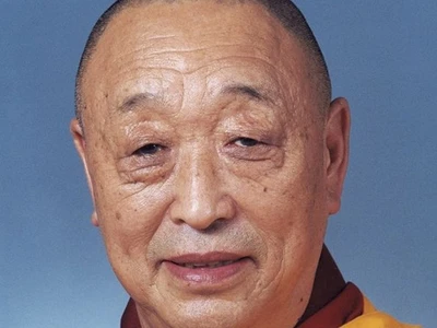 The 33rd Menri Trizin Lungtok Tenpai Nyima Rinpoche